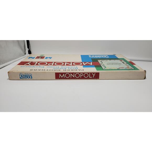 1961 Vintage Monopoly Board Game by Parker Brothers Classic Original, PRE-OWNED - Picture 7 of 10